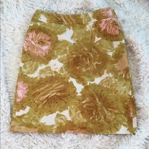 ~TALBOTS~ floral skirt